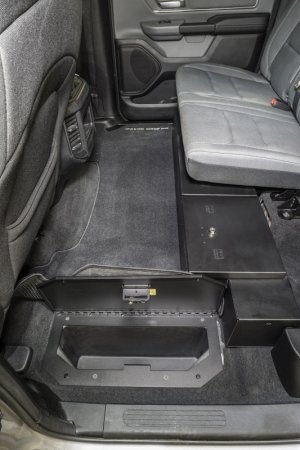 Ram 1500 In-Floor Locking Cargo Lid - Tuffy Products - Black - `19-`24
